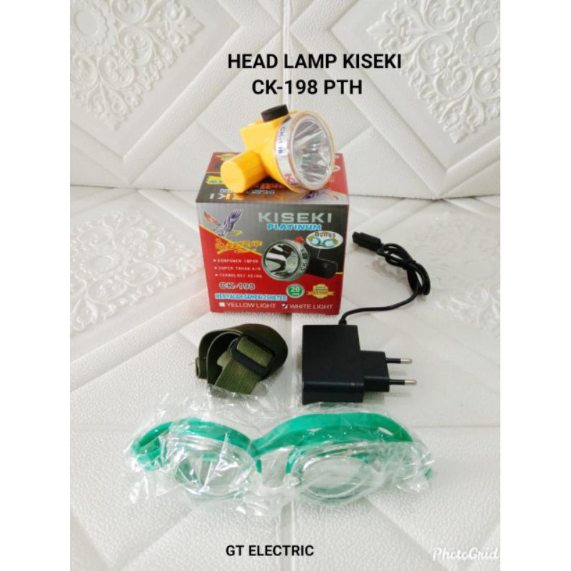 Senter kepala Kiseki CK-198 KHUSUS SELAM
