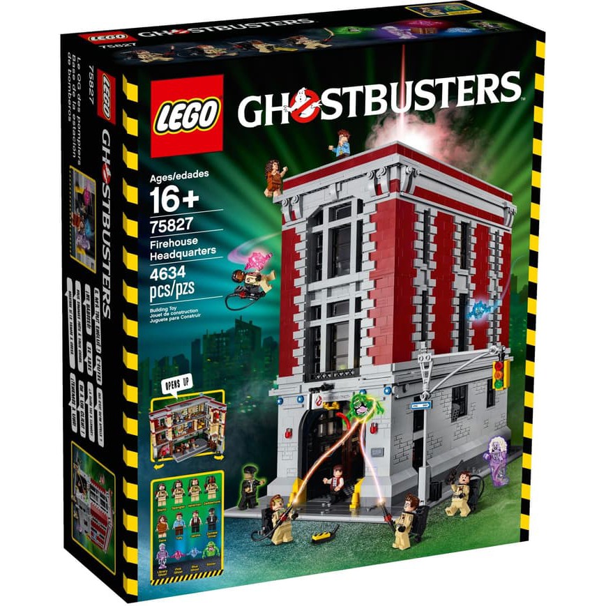 ghostbusters lego fire house