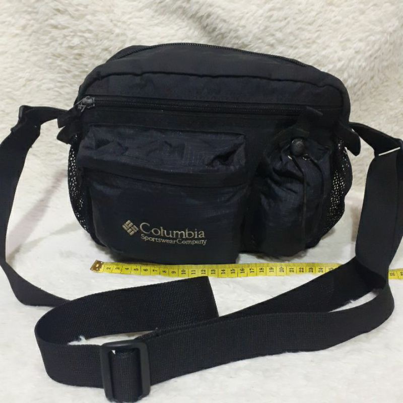 Tas Selempang Second / Preloved / COLUMBIA Sling Bag Hitam 02 / Bekas