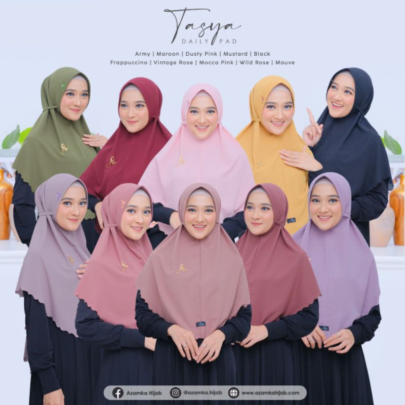 HIJAB DAILY TASYA PAD ORIGIN BY AZAMKA HIJAB