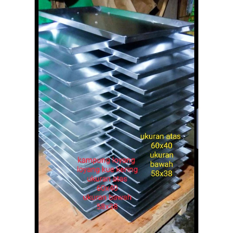 loyang kue kering/loyang open gas/loyang besar/ukuran 60x50