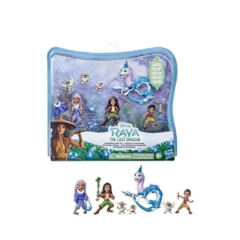 disney raya and the last dragon kumandra story set figure