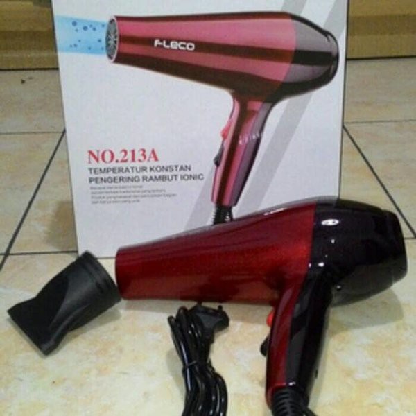 Hair Dryer/ Pengering Rambut Fleco 213a Desain Elegan Murah Original