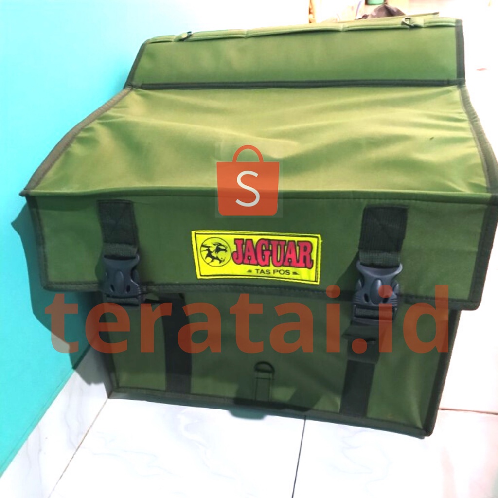 Tas Obrok kain terpal Tas Motor Anti Air Tas Bronjong Tas Kurir Keranjang Motor Tas Pos Tas Paket Ta