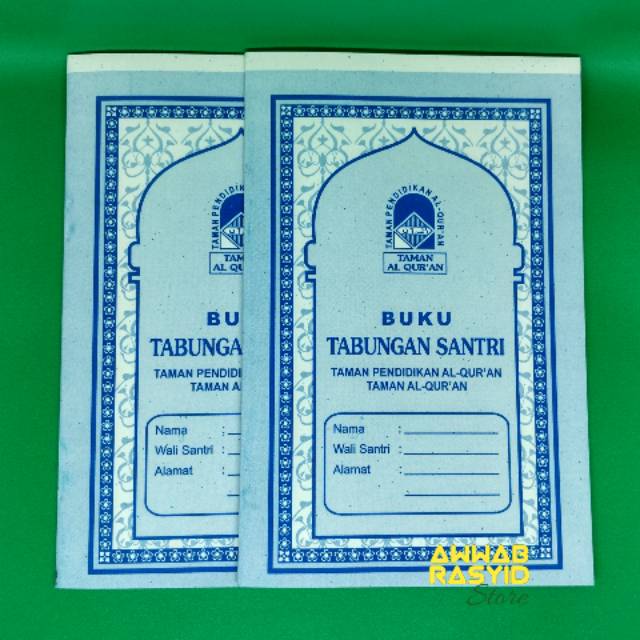 BUKU TABUNGAN SANTRI TKA TPA