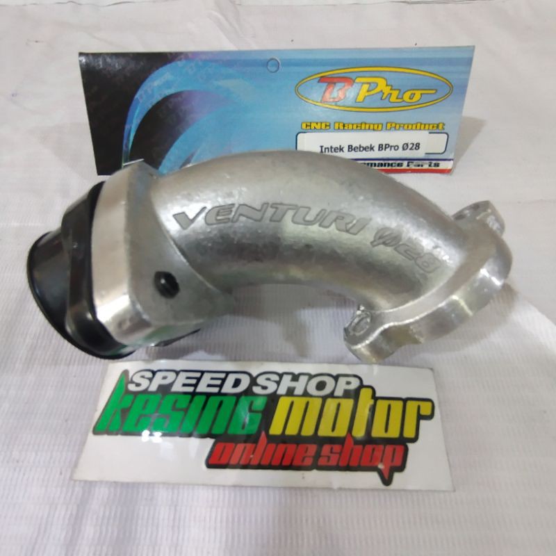 INTAKE MANIPOL MANIFOLD INTEK MANIPUL KARBURATOR PE & PWK 26 28 30 INTAKE MIRING BPRO MOTOR BEBEK YA
