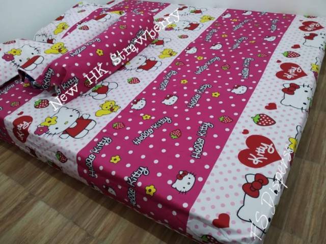 Sprei homemade green tea rose tayo traffic hk strawberrry