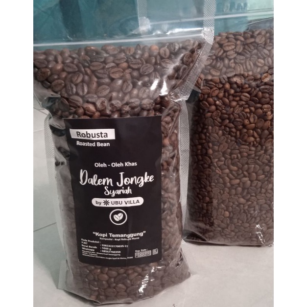 

KOPI TEMANGGUNG Robusta "DALEM JONGKE Syariah" - Rosted Bean