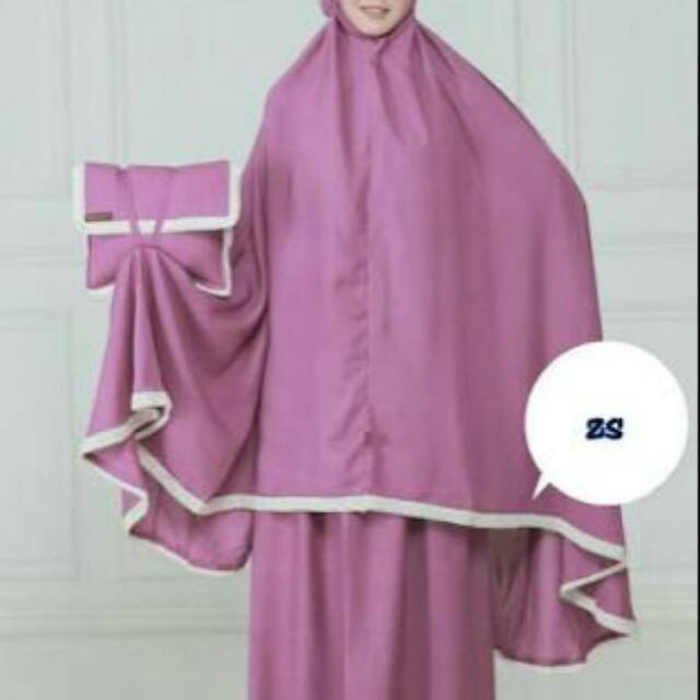 MUKENA BALI POLOS RENDA