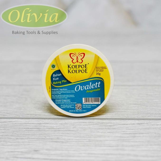 

koepoe Koepoe Ovalett / Bahan Kue Ovalet / Pengemulsi / Baking Mix 30g