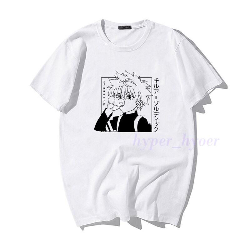 kaos wibu,kaos anime lovers,kaos anime jepang,kaos anime mangga killua hunter,kaos anime wibu lovers