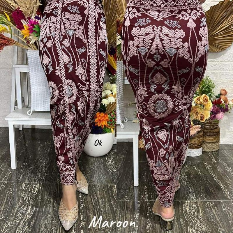 Rok Bali Melar Kamen Jadi Bordir Mahalini Full Strait