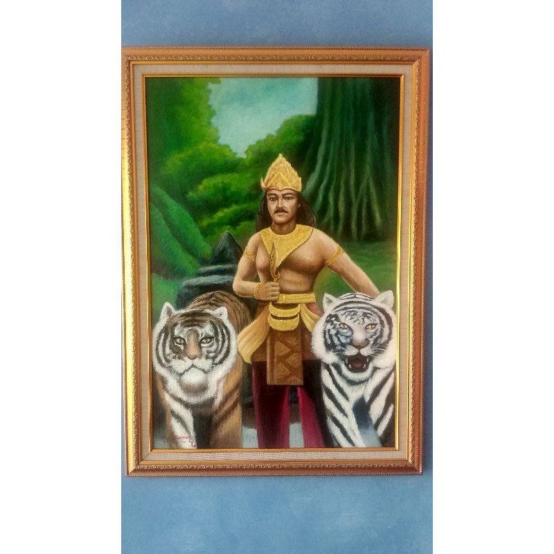 Lukisan Prabu Siliwangi dan Siti Masyitoh