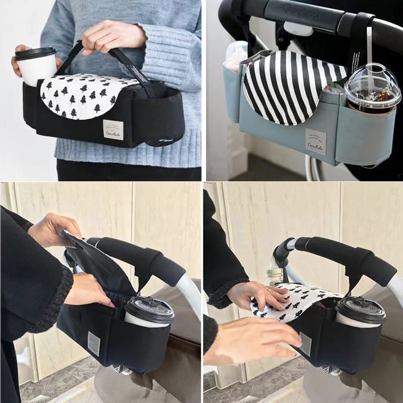 Stroller Organizer Bag Tas Penyimpanan Botol Gantungan