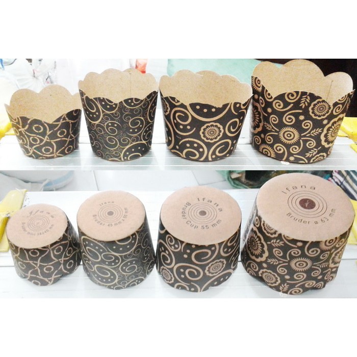 Ifana Bruder 38 mm / isi 100 pc / Cake Case Muffin