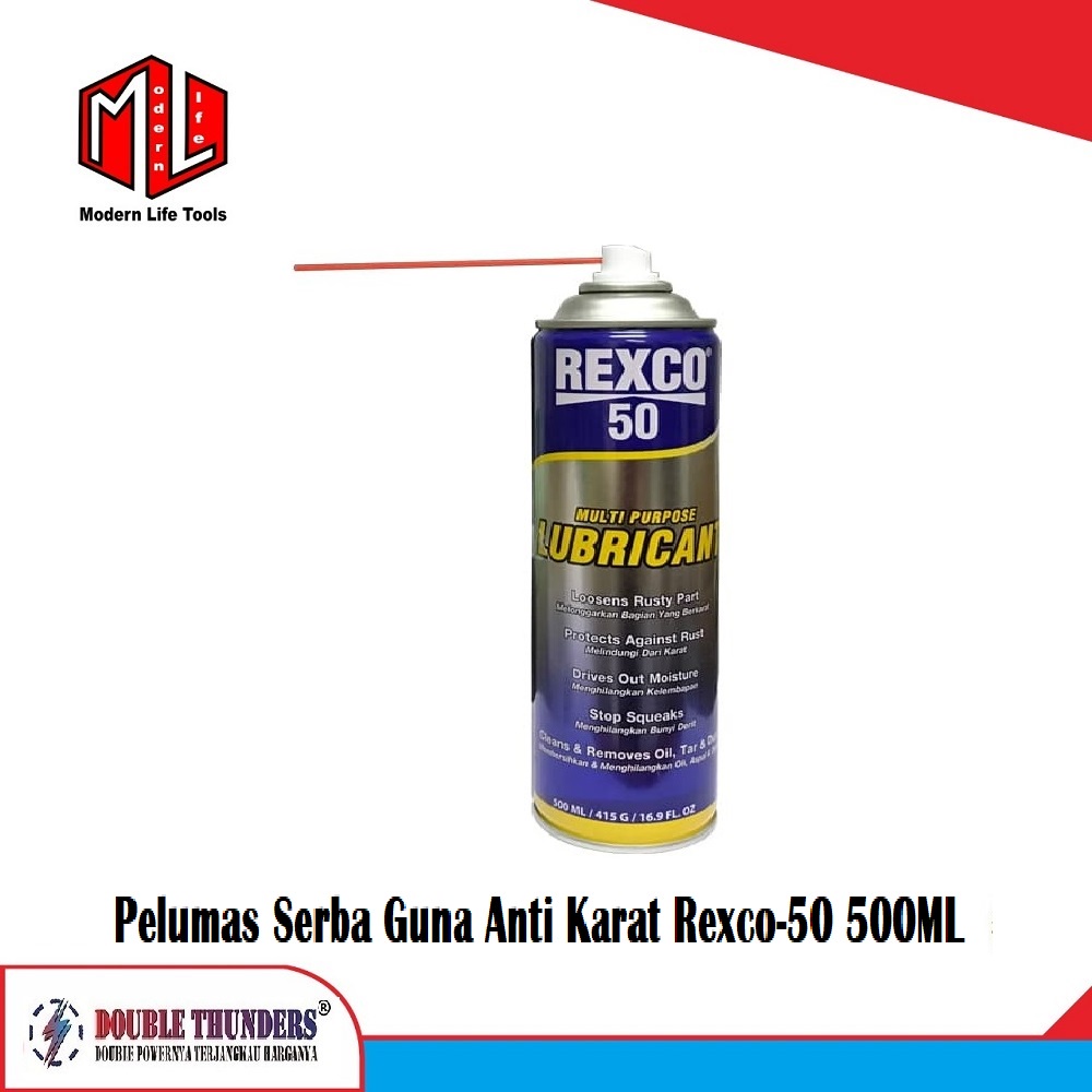 Rexco 50 Pelumas Serba Guna / Anti Karat MULTI LUBRICANT PURPOSE 500ml