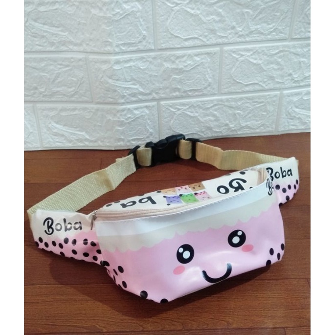 New arrival Boba Tas SLempang anak usia 2-10tahun waistbag anak perempuan