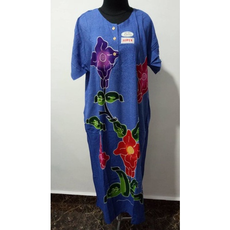 Daster Kencana Ungu Seni Tulis