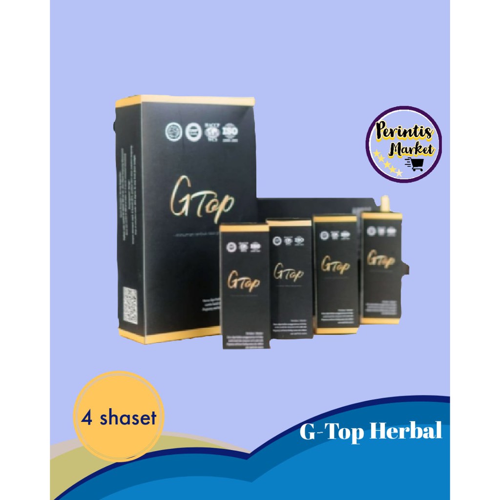 GTop Herbal Pria / suplemen ginseng laki G-Top / Obat kuat pria / suplemen herbal pria original