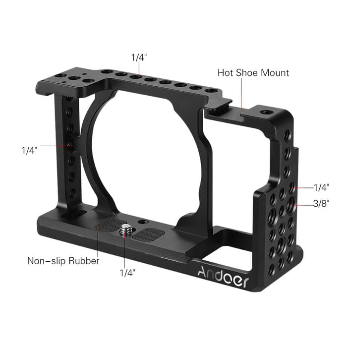 Andoer Sony A6000 A6300 Cage Protector Rig