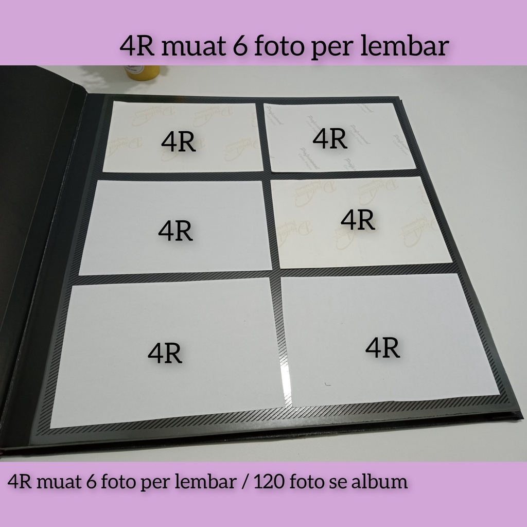 [JUMBO] ALBUM FOTO JUMBO SIZE BLACKSHEET ELEGANT