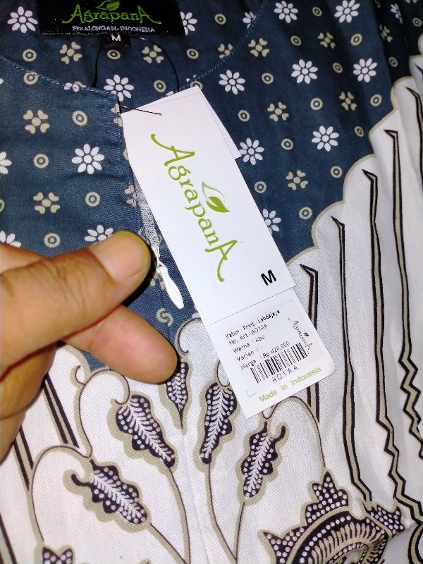 Agrapana Blouse Batik Wanita Baju Atasan Batik Wanita Modern Couple Sarimbit Lengan Panjang Labda
