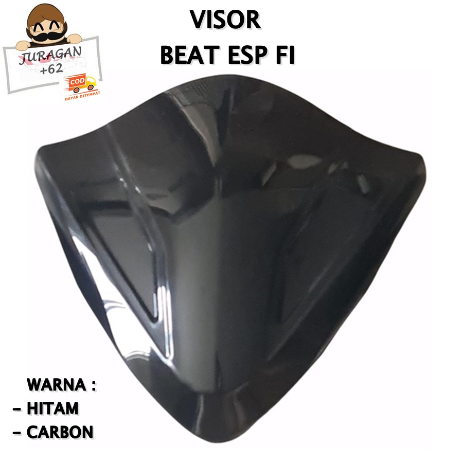 VISOR BEAT NEW FI F1 ESP CARBU KARBU DELUXE NEW WINDSHIELD WIND SHIELD