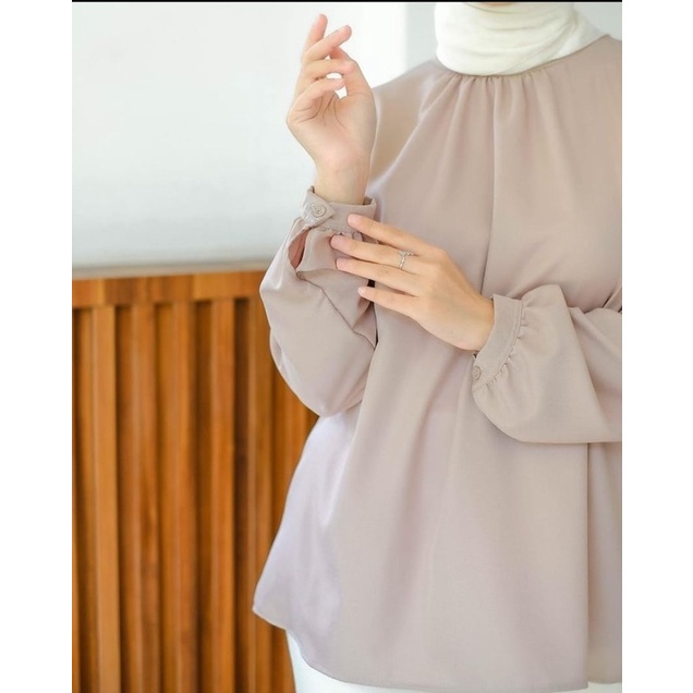 (DBY) BLOUSE CHADILA OVERSIZE ATASAN KEMEJA WANITA SHIRT