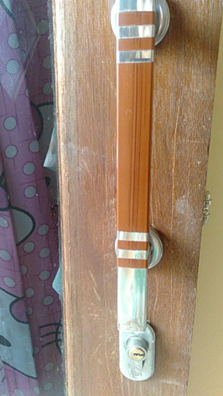 Handle Pintu Rumah Gp K Ck Kmb 25 Cm Tarikan Pintu Kotak 1x2cm Gagang Pintu Pipih Kunci Pintu.lemari