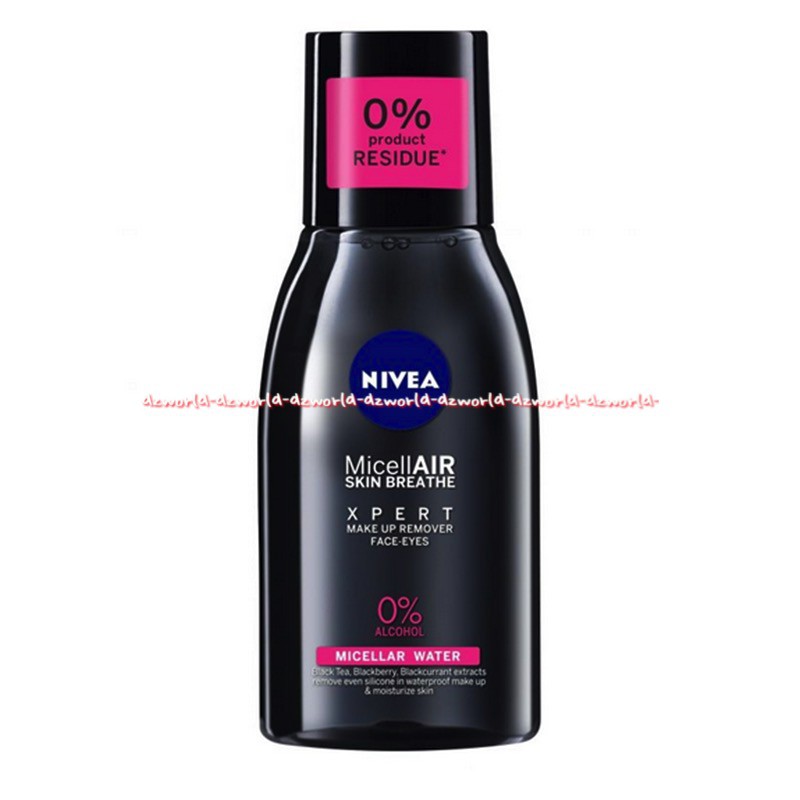 Nivea Micellar Skin Breathe Xpert Make Up Remover Face Eye 125ml