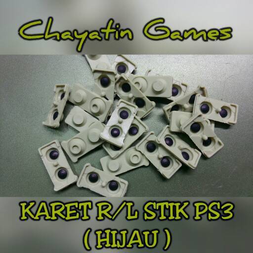 Karet R/L PS3 Hijau Harga Per 1pcs