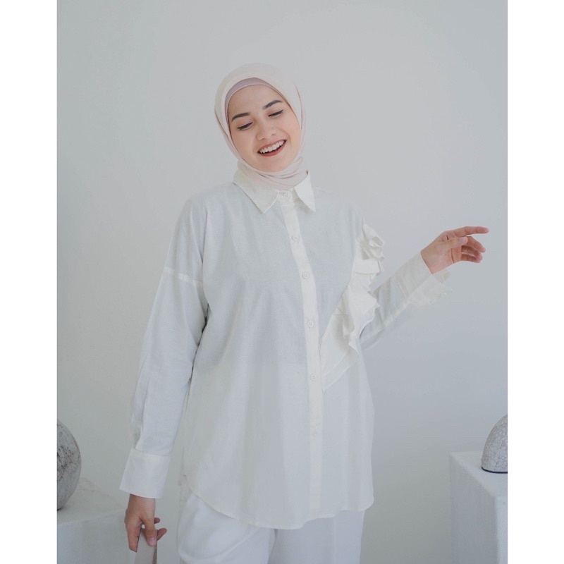 MGC LOUISHA BLOUSE LINEN