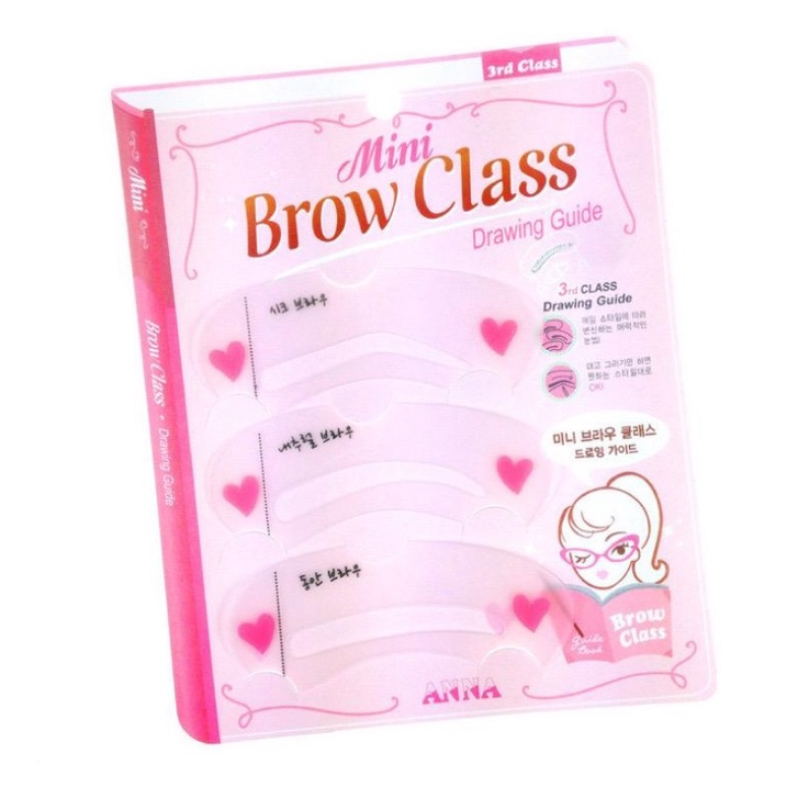 CETAKAN ALIS/BROW CLASS/CETAKAN ALIS KOREA ISI 3 BENTUK