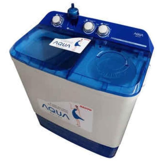 Mesin Cuci 2 Tabung Sanyo Aqua QW 880 XT 880XT Bogor | MESIN CUCI | GROSIR MESIN CUCI | MESIN CUCI
