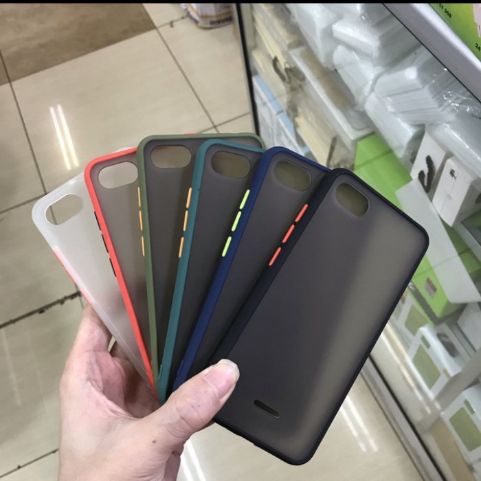 REDMI 6A CASE DOVE AEROCASE HARDCASE TRANSPARAN /Crown
