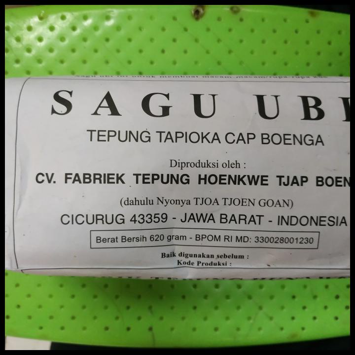 

TERBARUU!! sagu ubi cap bunga 620 gr TERLARIS