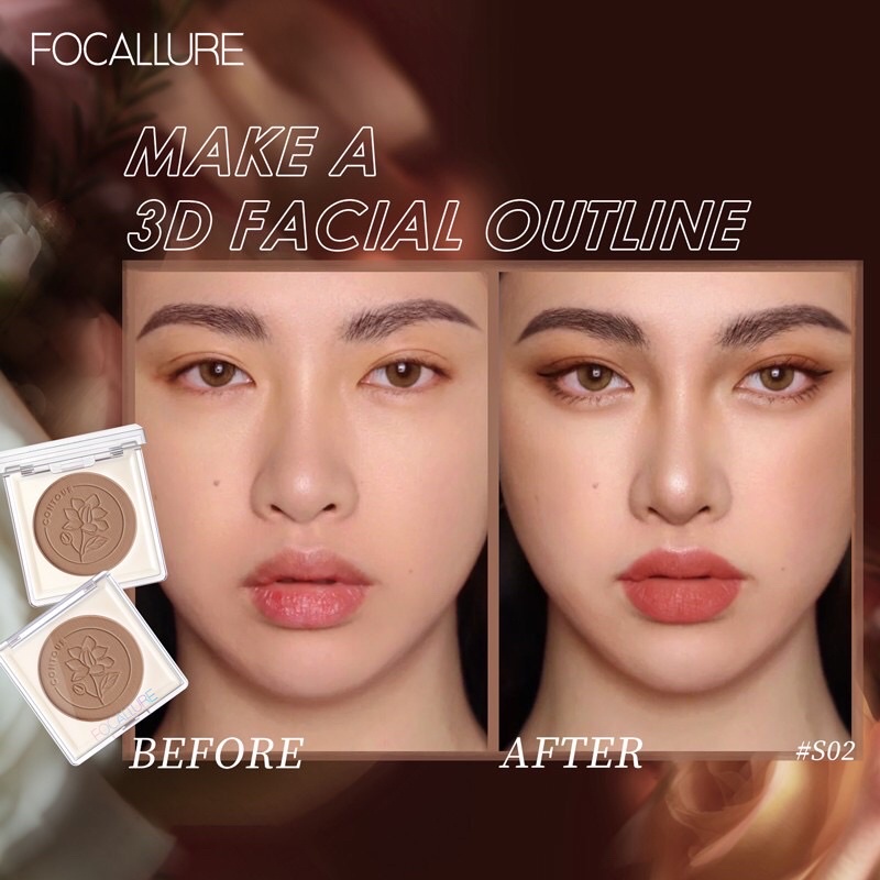 FOCALLURE Full Coverage Creamy Contour FA233