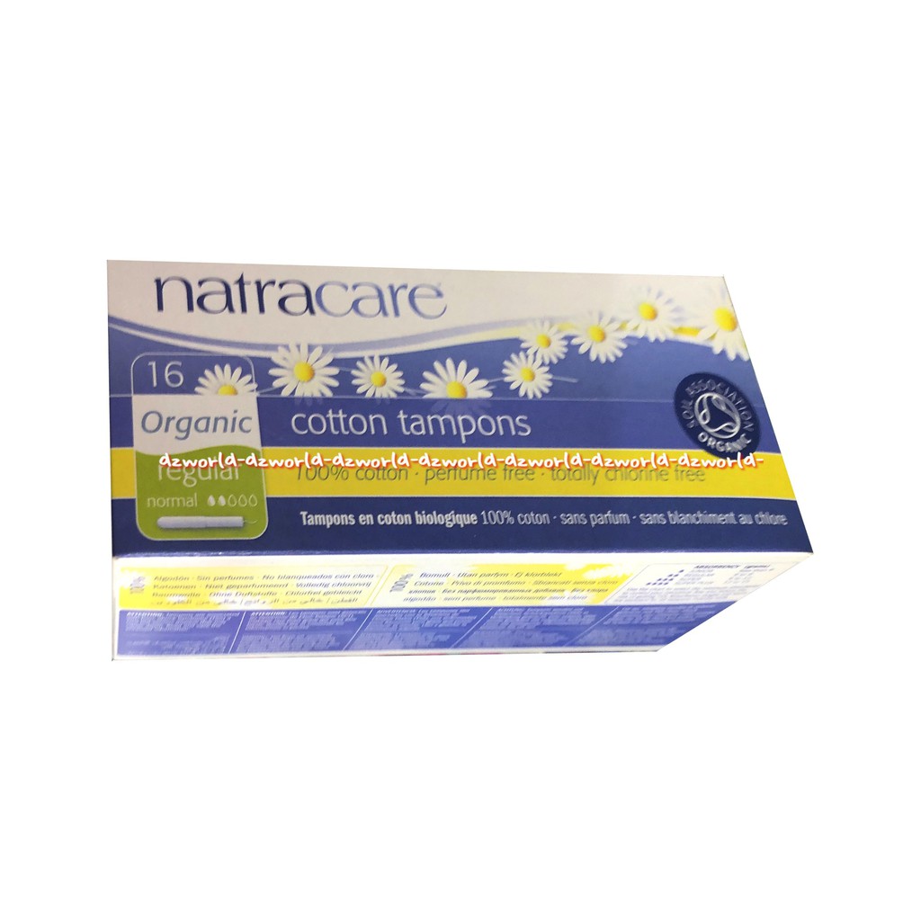 Natracare Cotton Tampons Isi 16 Pembalut Wanita Dari Bahan Cotton Organik Natra care Tampon Perempuan Cewek