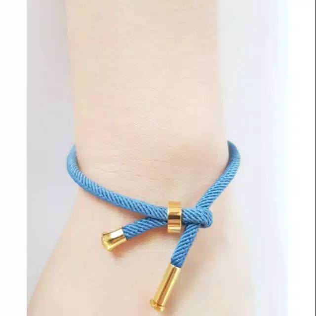 Fourfashion Gelang Fashion Wanita Model Tali serut Import