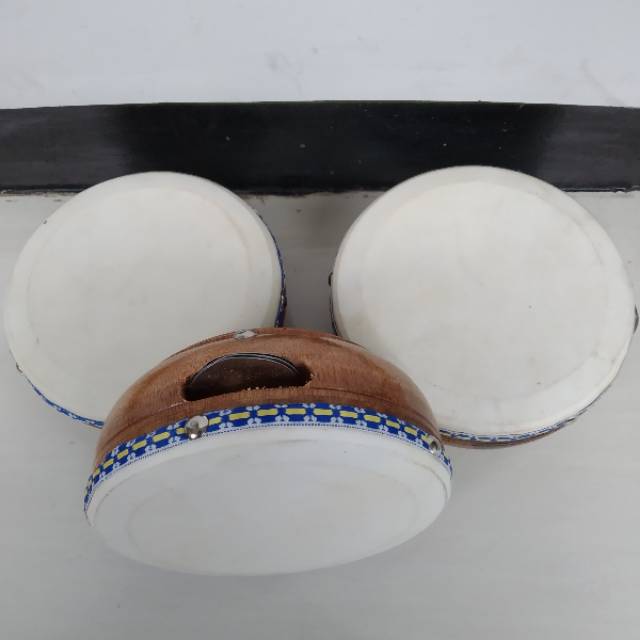 Rebana, Alat Musik Terbangan Untuk Anak Diameter 16 Cm dan 18 Cm