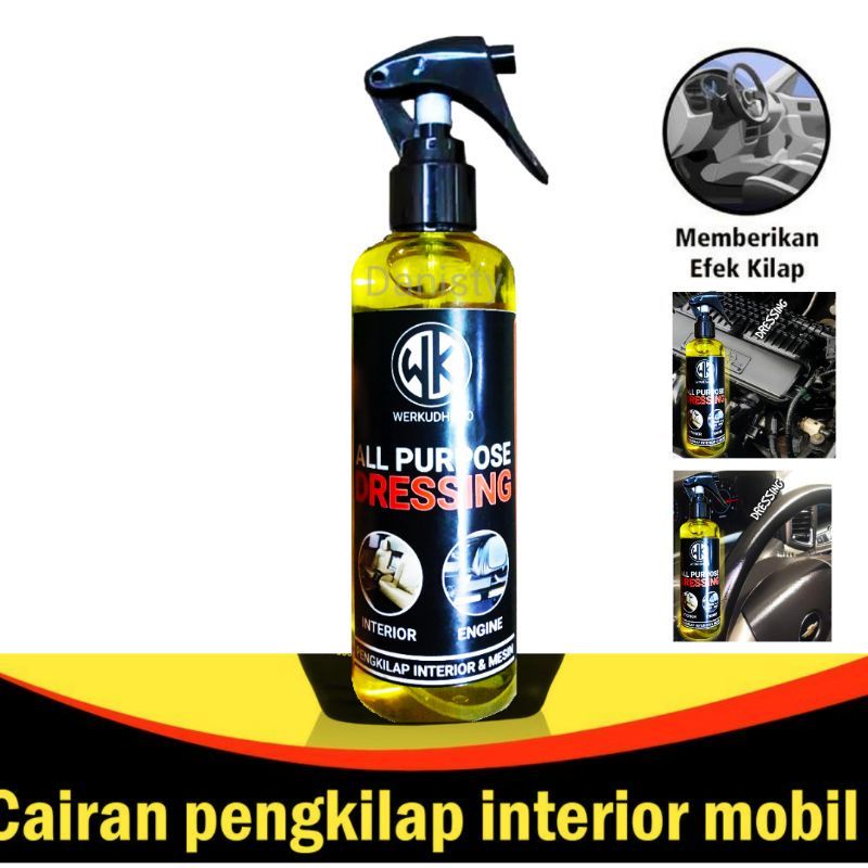 pengkilap interior mobil/engine degreaser/dressing/pengkilap interior 250 mili