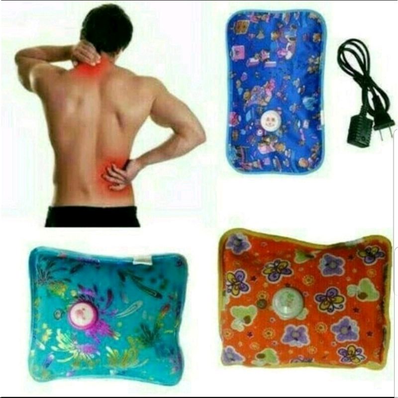 Bantal Isi Air Panas Hot Pillow Terapi Elektrik Protable Kepala Mobil Murah