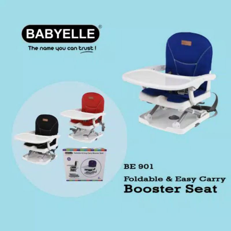 Babyelle Foldable &amp; Easy Carry Booster Seat BE 901