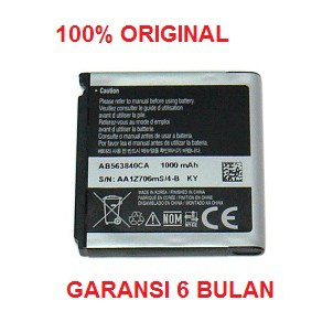 Baterai battery batere SAMSUNG AB563840CA / M800, R350, T929, ori100%