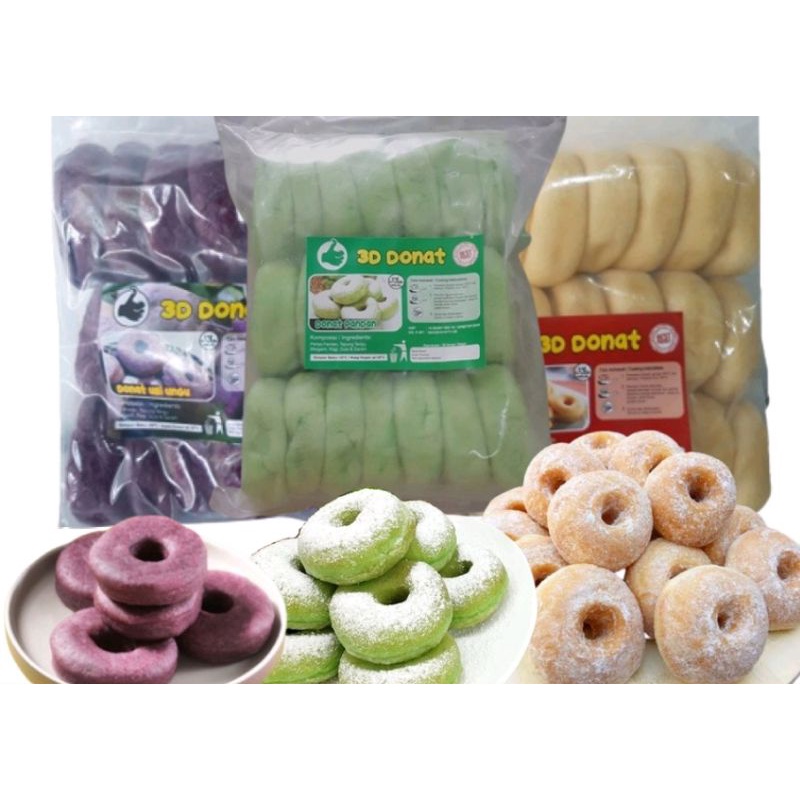 

DONAT KENTANG/ UBI UNGU/ PANDAN