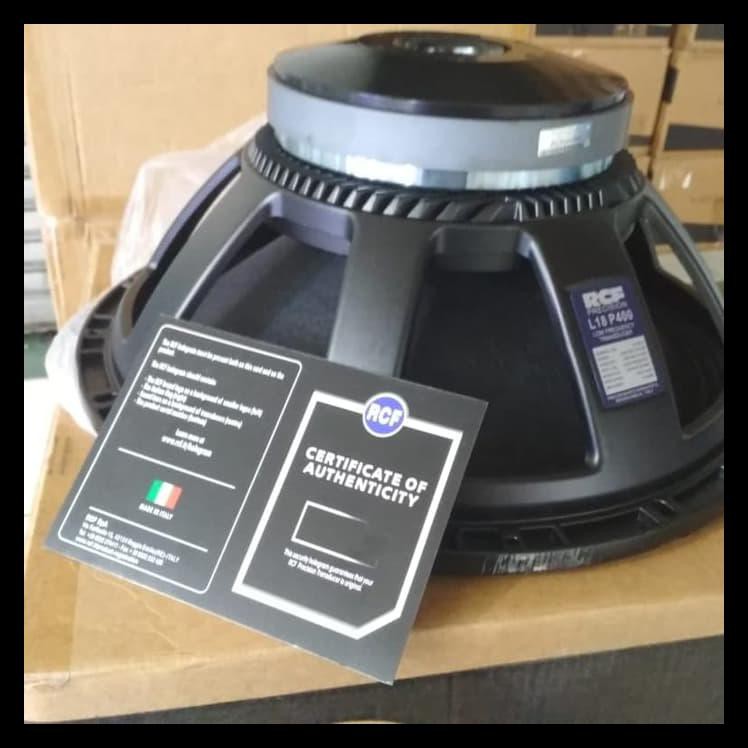 Speaker Componen Rcf L18 P400 ( 18 Inch ) Grade A