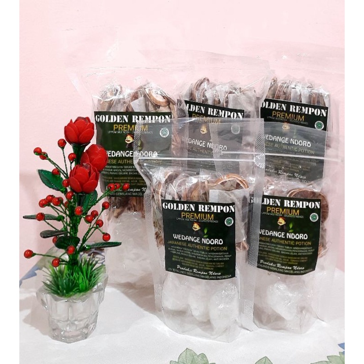 

Wedang Golden Alam Premium by Wedange Ndoro Pouch isi 10 pcs