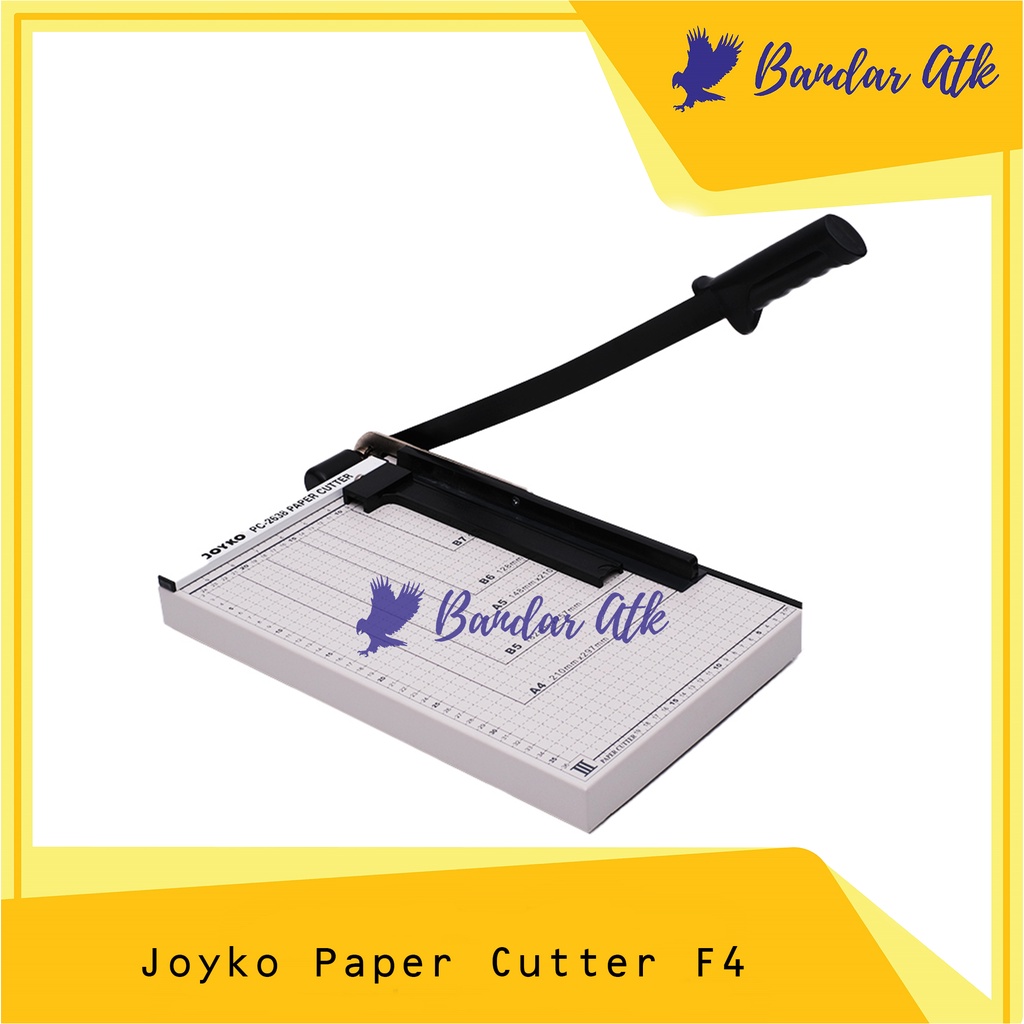 

Joyko Pemotong Kertas Folio Paper Cutter Folio 26cm x 38 cm [1 SET]