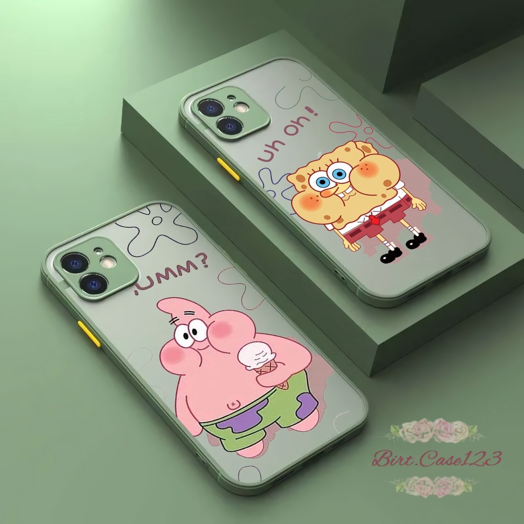 SOFTCASE DOVE HYBRID CUSTOM SPONGEBOB OPPO VIVO SAMSUNG REALME XIAOMI IPHONE INFINIX FOR ALL TYPE BC6444