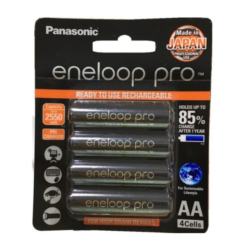 baterai charger cas ENELOOP PRO AA / baterai charger cas ENELOOP pro A2 2550 MAH